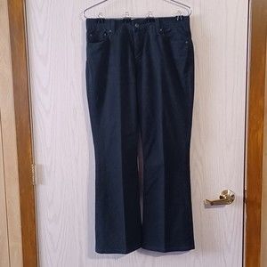 Levis Signature, Size 12 Short, 32 x 30, Black, At Waist, Boot Cut